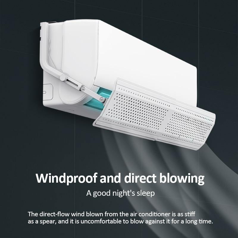 Lisslune | Adjustable Universal Wind Deflector AC Cover