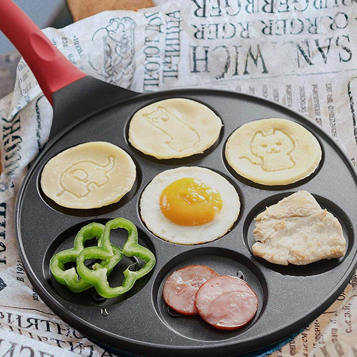 Lisslune | 7-Shape Cartoon Animals Heavy-duty Pancake Pan