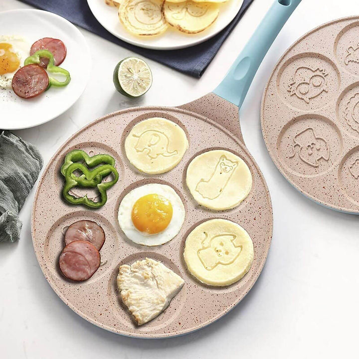Lisslune | 7-Shape Cartoon Animals Heavy-duty Pancake Pan