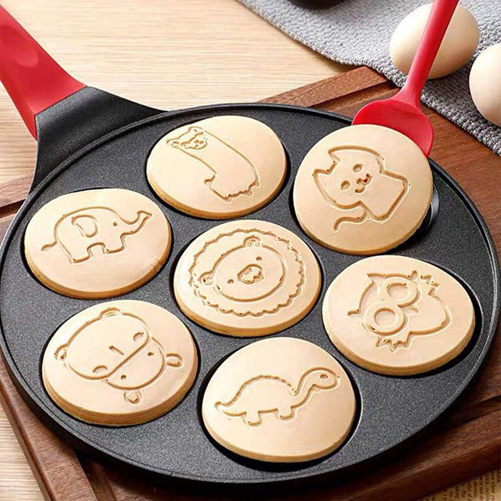 Lisslune | 7-Shape Cartoon Animals Heavy-duty Pancake Pan