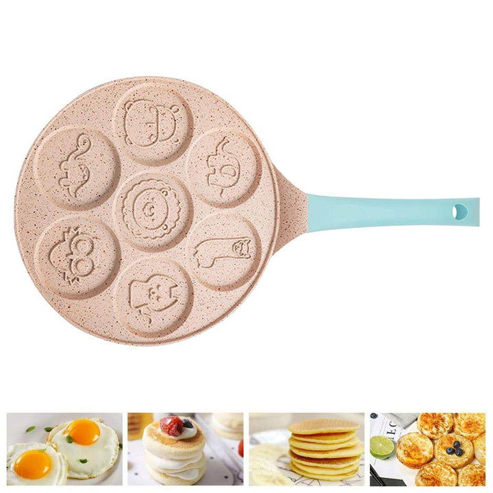 Lisslune | 7-Shape Cartoon Animals Heavy-duty Pancake Pan
