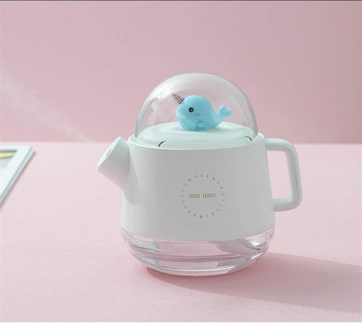 Lisslune | Teapot USB Colorful Air Humidifier Night Light