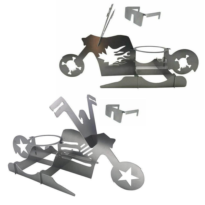 Lisslune | Motorcycle Chicken Grill Stand Rack