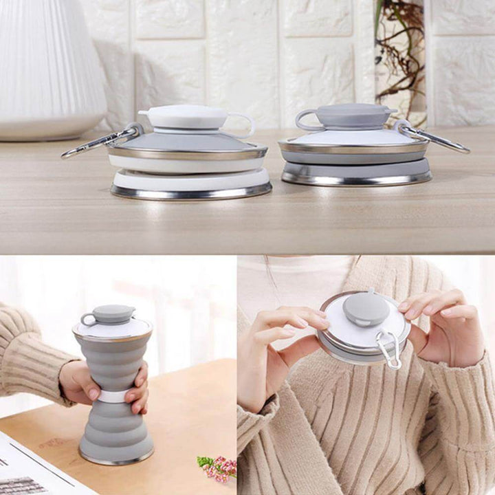 Lisslune | 500mL Foldable Soft Silicone Bottle