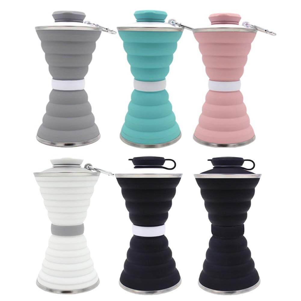 Lisslune | 500mL Foldable Soft Silicone Bottle