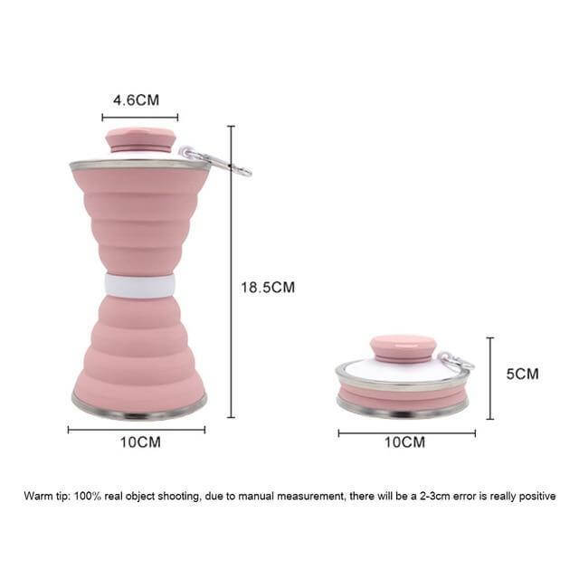 Lisslune | 500mL Foldable Soft Silicone Bottle