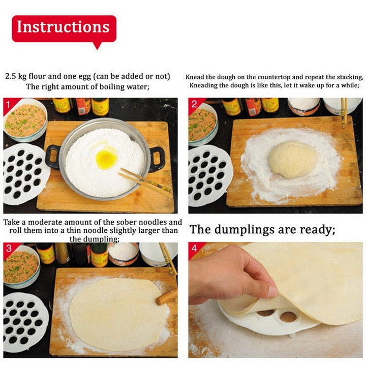 Lisslune | Easy Dumpling Maker Mold