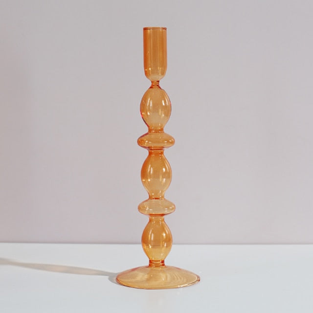 Lisslune | Nordic Stylish Bubble Glass Candle Holder