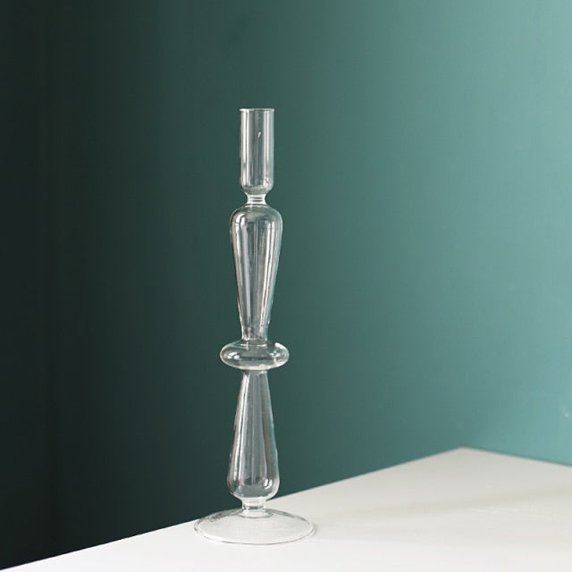 Lisslune | Nordic Stylish Bubble Glass Candle Holder