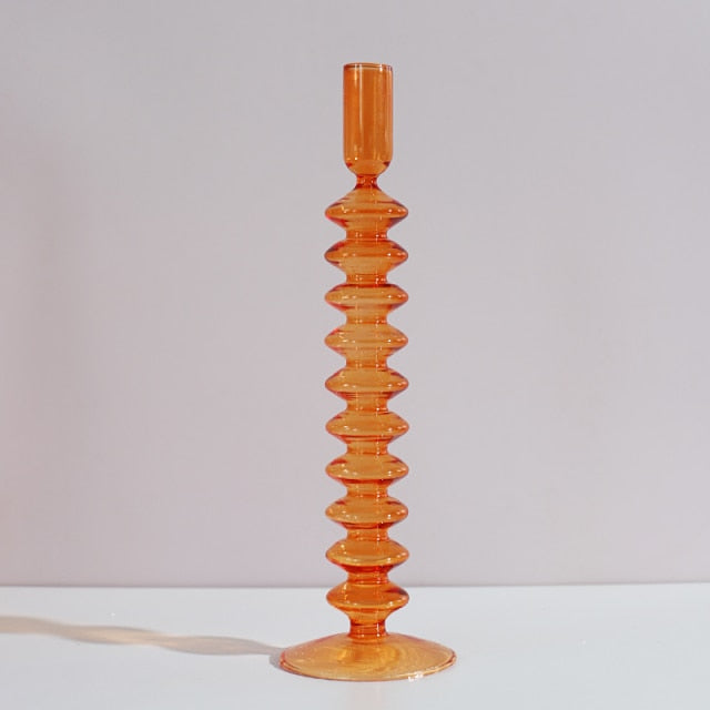 Lisslune | Nordic Stylish Bubble Glass Candle Holder