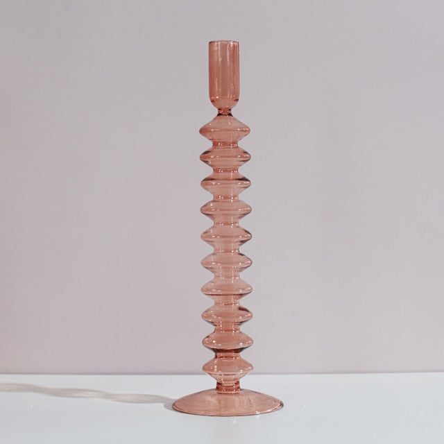 Lisslune | Nordic Stylish Bubble Glass Candle Holder