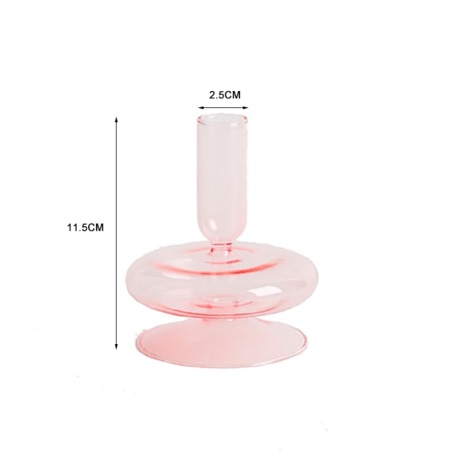 Lisslune | Nordic Stylish Bubble Glass Candle Holder