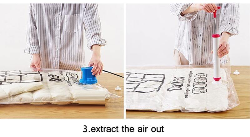 Lisslune | Closet Organizer Hanging Vacuum Bag