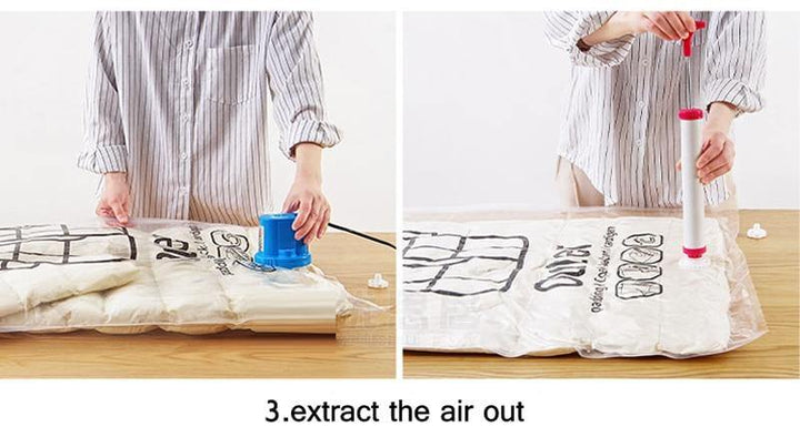 Lisslune | Closet Organizer Hanging Vacuum Bag