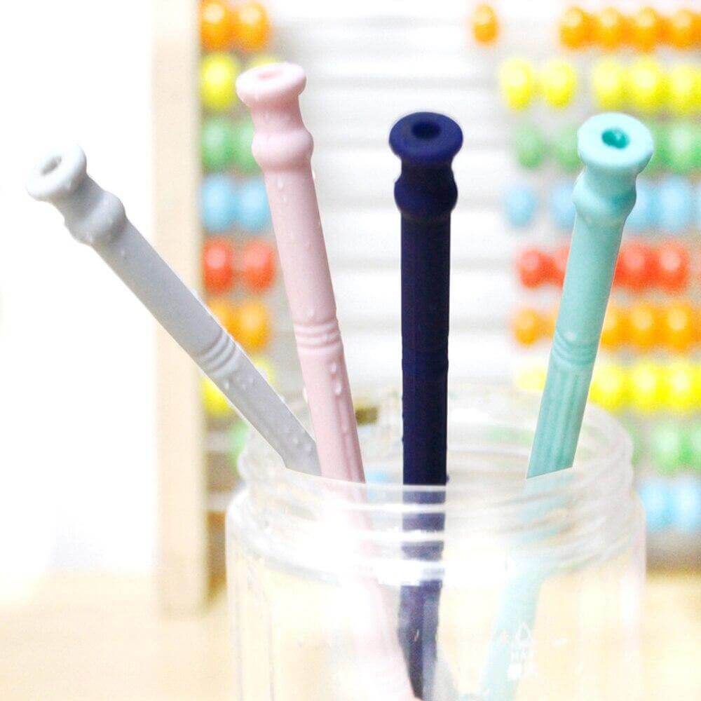 Lisslune | Foldable Reusable Silicone Straw