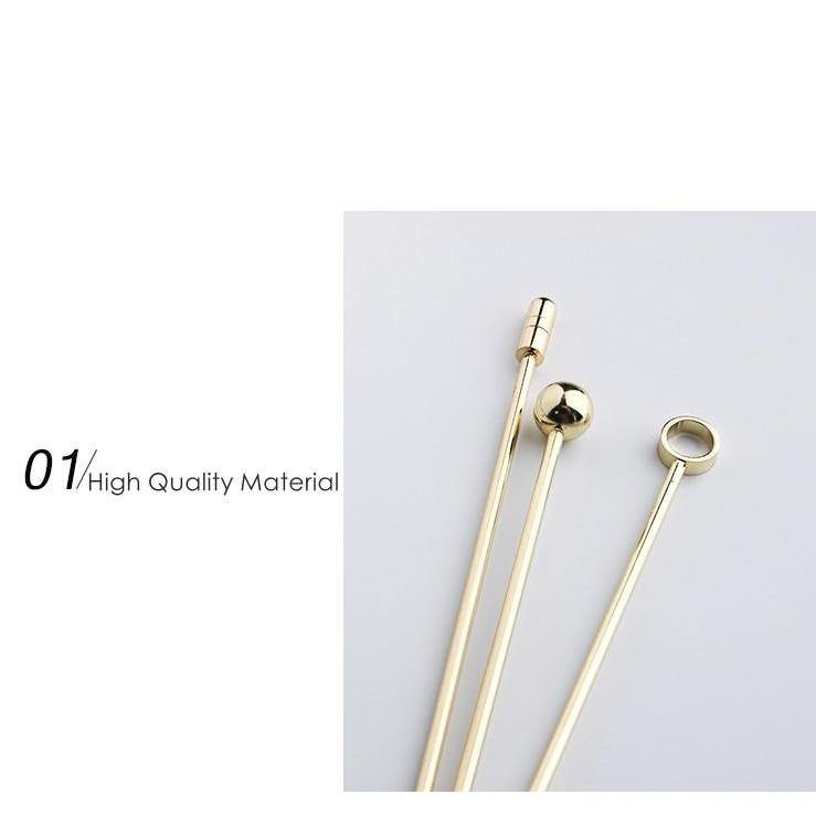 Lisslune | Elegant Stainless Steel Fruit Fork Jar