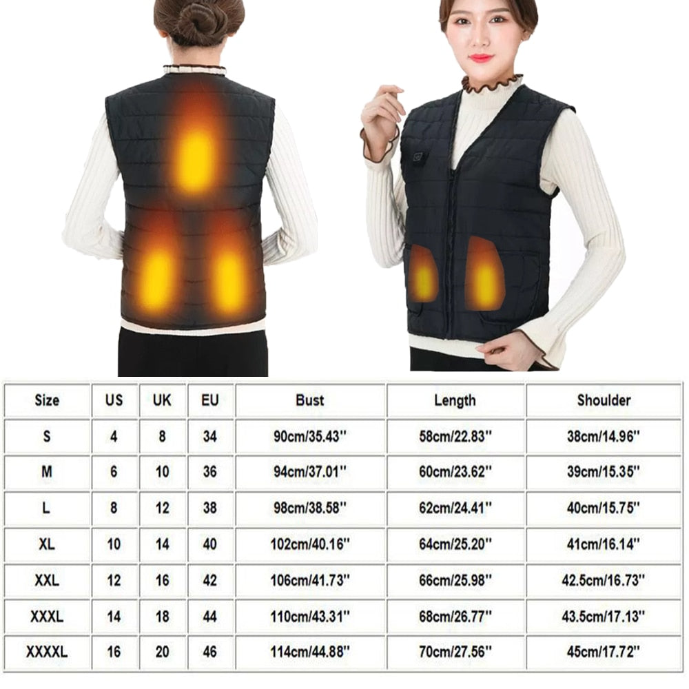 Lisslune | Electric heated cotton vest