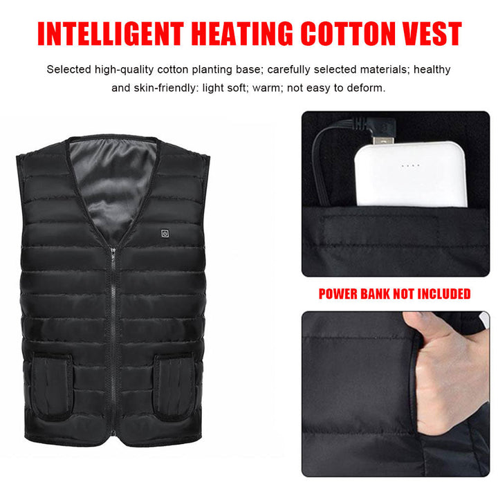 Lisslune | Electric heated cotton vest