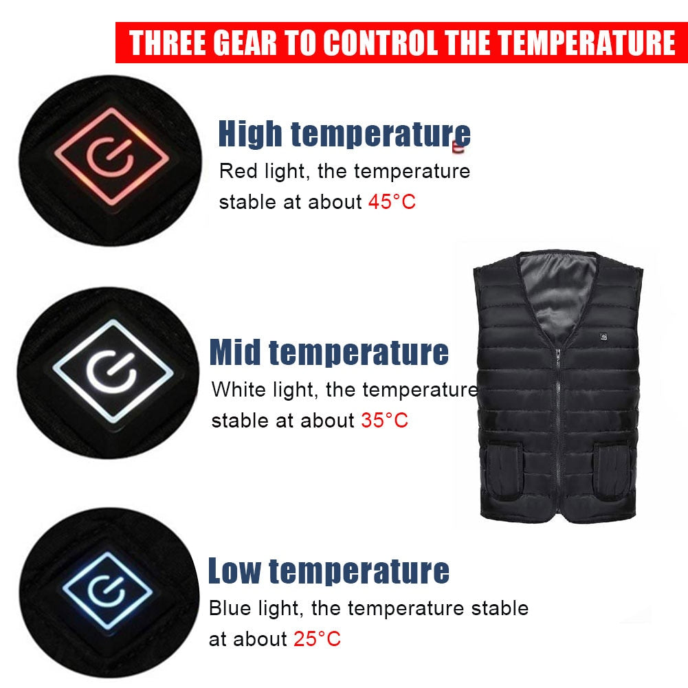 Lisslune | Electric heated cotton vest