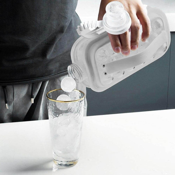Lisslune | Portable Cooler with Lid and Ice Maker