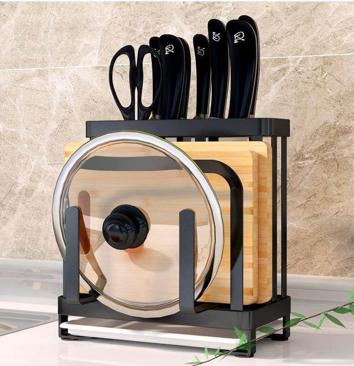 Lisslune | Stainless Steel Kitchen Utensils Organizer Drying Rack