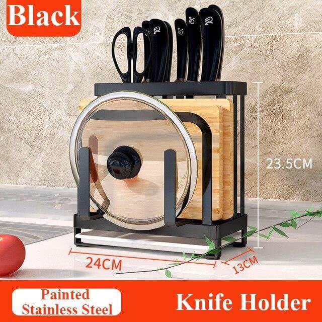 Lisslune | Stainless Steel Kitchen Utensils Organizer Drying Rack