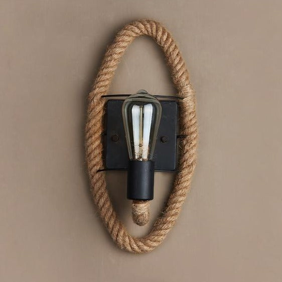 Lisslune | RetroGlow Wall Light – Stylish Vintage Design with Unique Round Frame