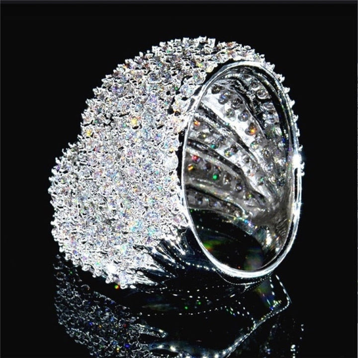 Lisslune | Luxury Jewelry Multilayer Zircon Charm Ladies Ring