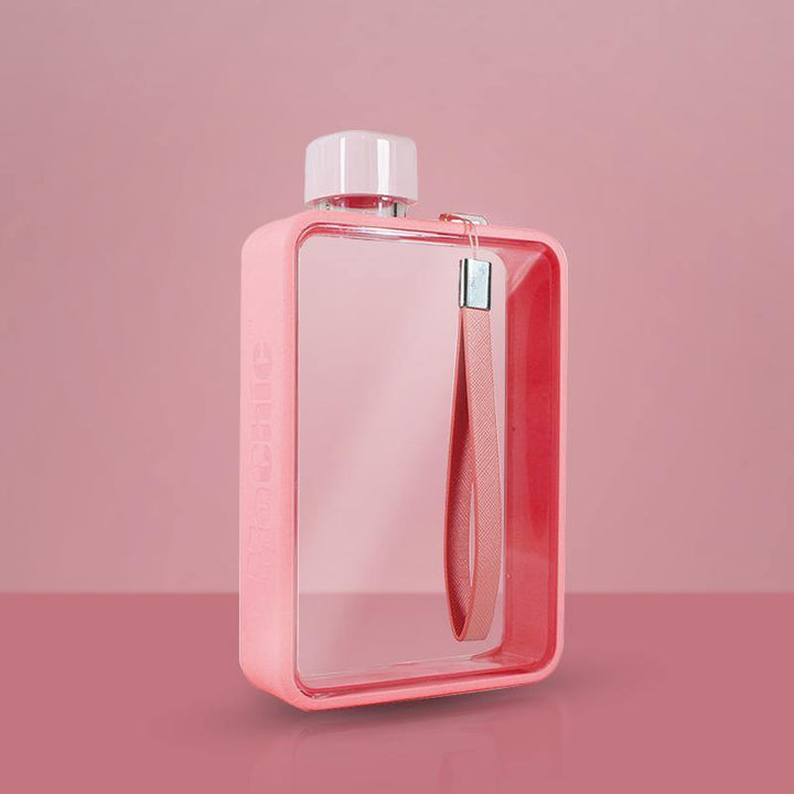 Lisslune | Rectangular Flat Transparent Leak-proof Thermos