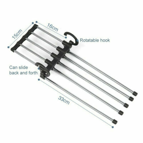 Lisslune | Stainless Steel Multi Clothes Hanger Rack