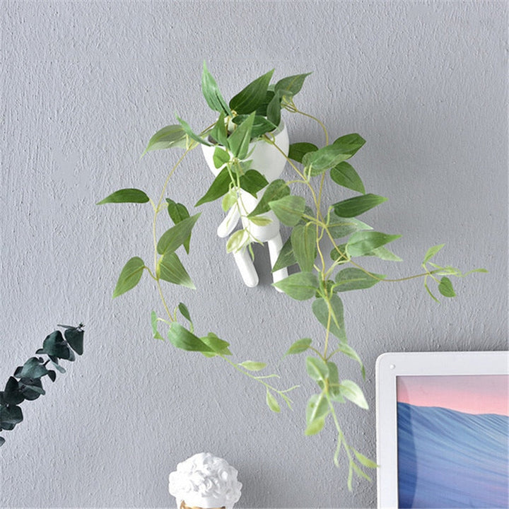Lisslune | Nordic Hanging Miniature Human Flower Pots