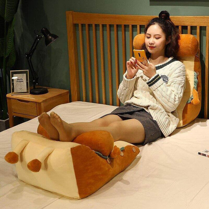 Lisslune | I AM TOAST Cute Bedside Comfy Washable Pillow