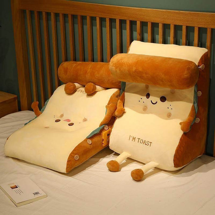 Lisslune | I AM TOAST Cute Bedside Comfy Washable Pillow