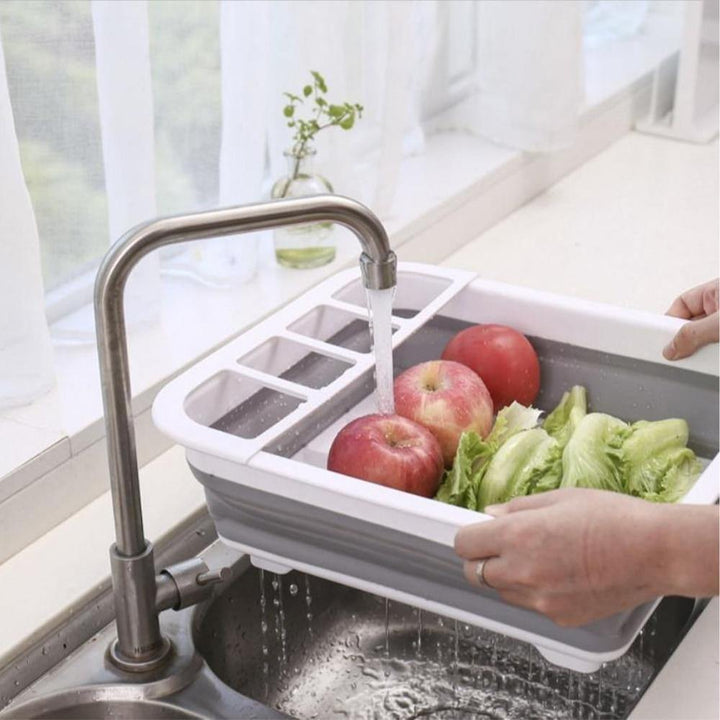 Lisslune | Foldable Kitchen Dish Drying Rack with Drainer