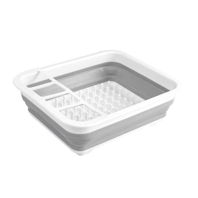 Lisslune | Foldable Kitchen Dish Drying Rack with Drainer