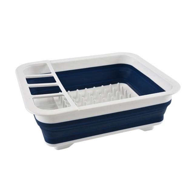 Lisslune | Foldable Kitchen Dish Drying Rack with Drainer