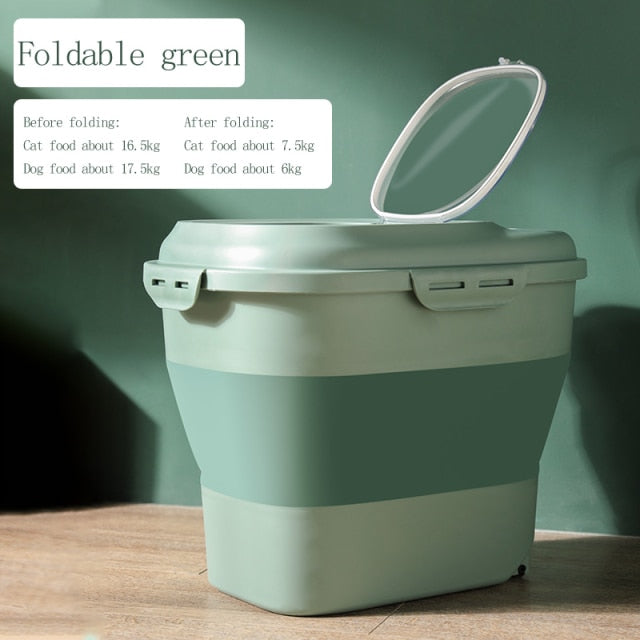 Lisslune | Foldable Food Storage Moisture Proof Container