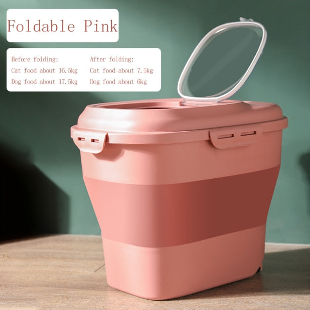 Lisslune | Foldable Food Storage Moisture Proof Container