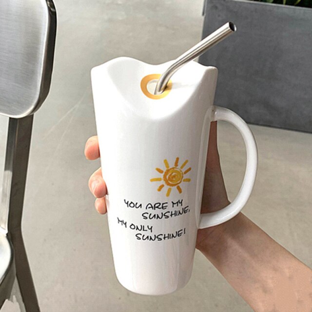Lisslune | Good Vibes Elegant Ceramic Mugs