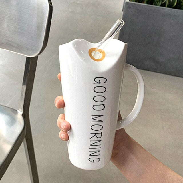 Lisslune | Good Vibes Elegant Ceramic Mugs