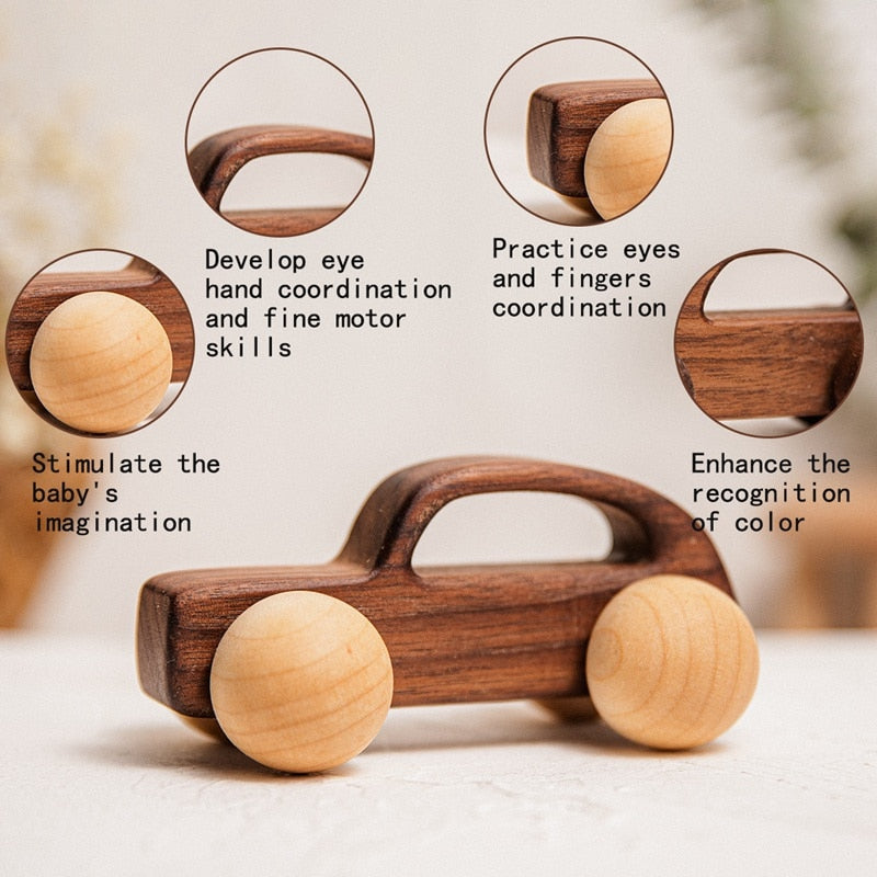 Lisslune | Nordic Style Minimal Wooden Car