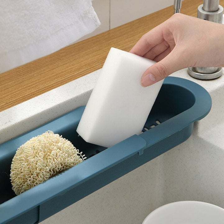 Lisslune | Adjustable Shelf Drain Rack Kitchen Organizer