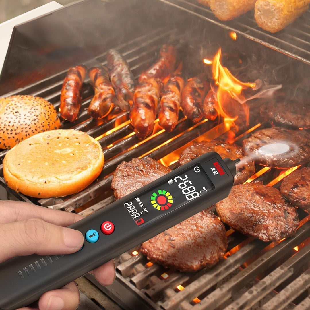 Lisslune | LCD Result Display Voltage Tester Thermometer