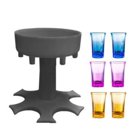 Lisslune | 6-Shot Portable Party Time Fun Drink Dispenser