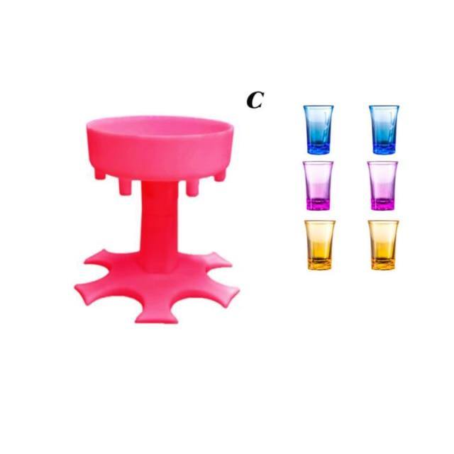 Lisslune | 6-Shot Portable Party Time Fun Drink Dispenser