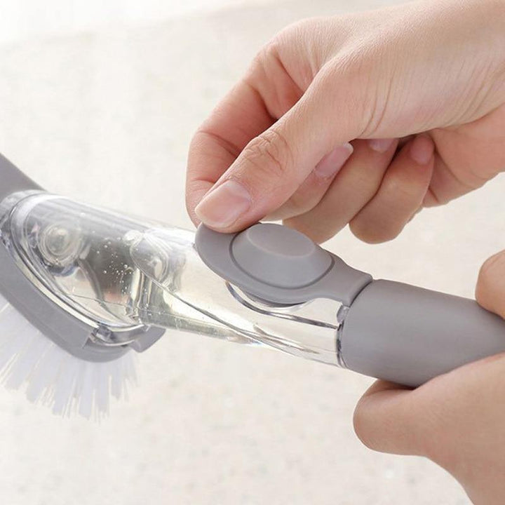 Lisslune | 2in1 Liquid Dispenser Dish Washing Brush