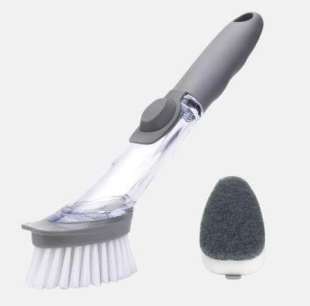 Lisslune | 2in1 Liquid Dispenser Dish Washing Brush