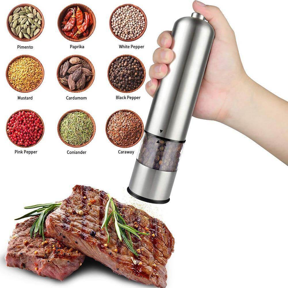 Lisslune | Household Electric Pepper & Salt Grinder