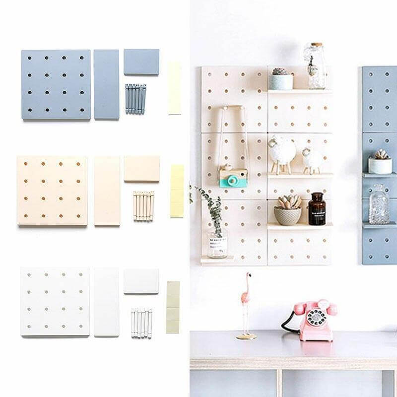 Lisslune | DIY Wall-Mounted Hanging Board Shelf
