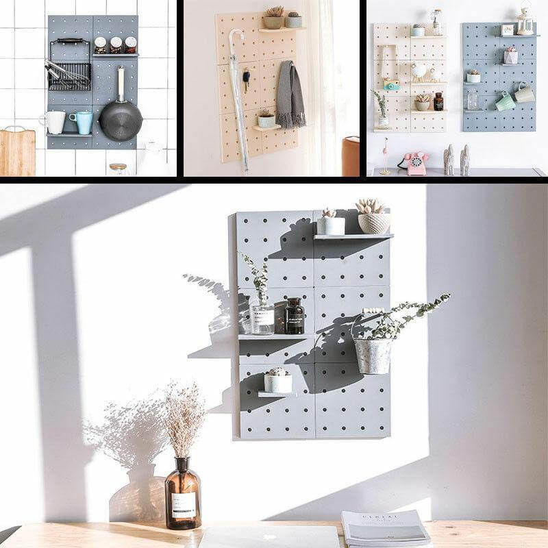 Lisslune | DIY Wall-Mounted Hanging Board Shelf